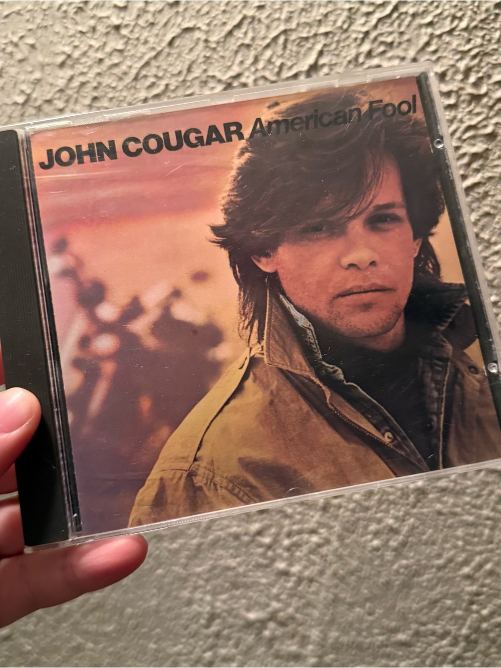 John Cougar "American Fool" CD - Orange/Tan Cover